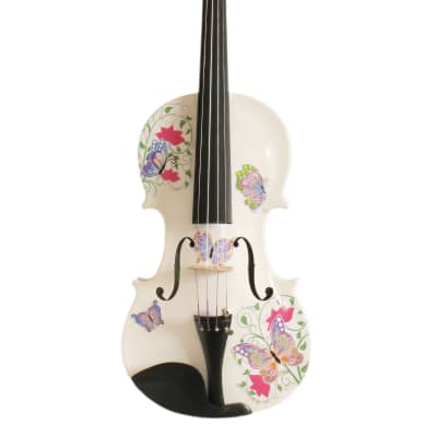 Rozanna's Violins Butterfly Dream II White Violin Outfit w