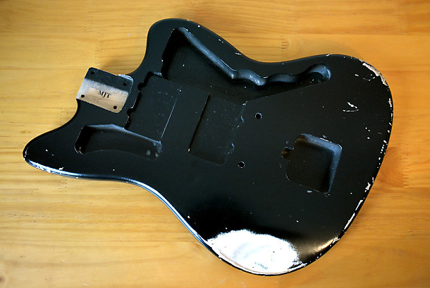 MJT Jazzmaster Body - Black Nitro Finish | Reverb