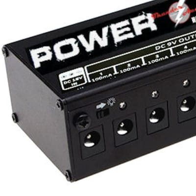 MEC Power Block HB/10 Power Supply 10 Isolated Output 9V 12V 18V Effect Pedal Power Supply image 5