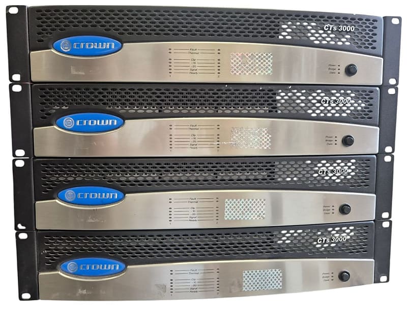 Crown Audio CTs-3000 - Two-Channel Power Amplifier -MADE IN USA-  			