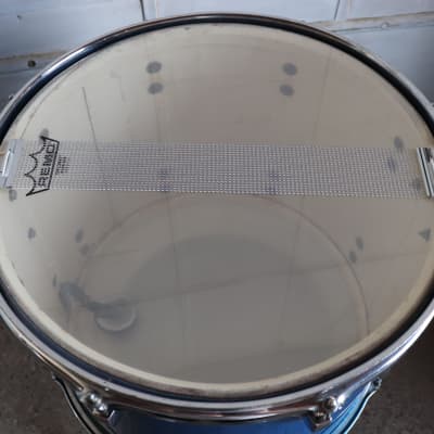 Ludwig 12x15" Blue Sparkle Snare Drum 3ply Vintage 1960's #2 image 9