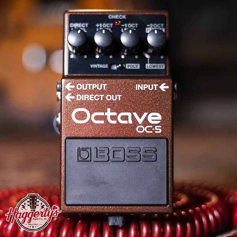 Boss OC-5 Polyphonic Guitar/Bass Octave Pedal