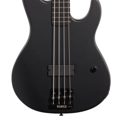 ESP LTD AP4 Black Metal Bass Black Satin image 3