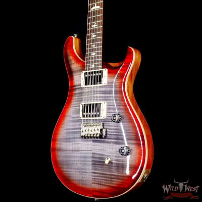 Paul Reed Smith PRS Wild West Guitars Special Run CE 24 Painted Black Neck 57/08 Covered Pickups Faded Grey Black Cherry Burst 7.85 LBS image 2