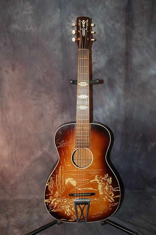 Montgomery Wards by Harmony Lariat Cowboy Guitar Pro Setup Reverb