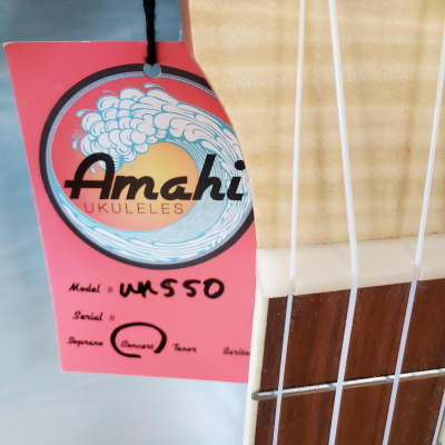 Amahi UK550C Classic Flamed Maple Concert Ukulele image 3