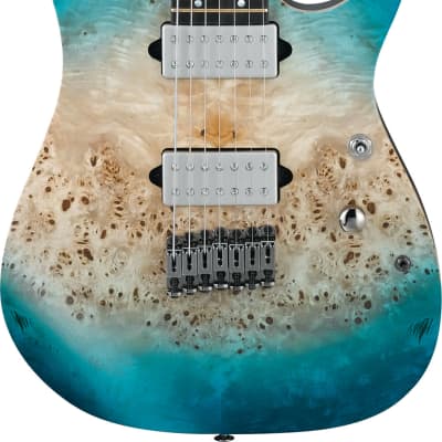 Ibanez RG Premium 7 String Electric Guitar Caribbean Islet Flat (RG1127PBFXCIF) image 1