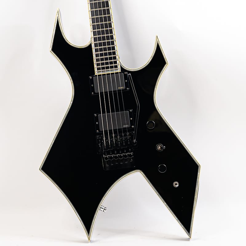 B.C. Rich Warlock NJ Deluxe w/ Gigbag – Iconic Metal Axe with Aggressive Looks, Stage-Ready Firepower image 1