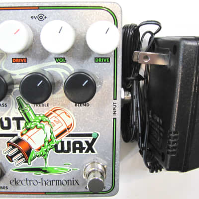 Used Electro-Harmonix EHX Hot Wax Hot Tubes Crayon Dual Overdrive Effect Pedal!