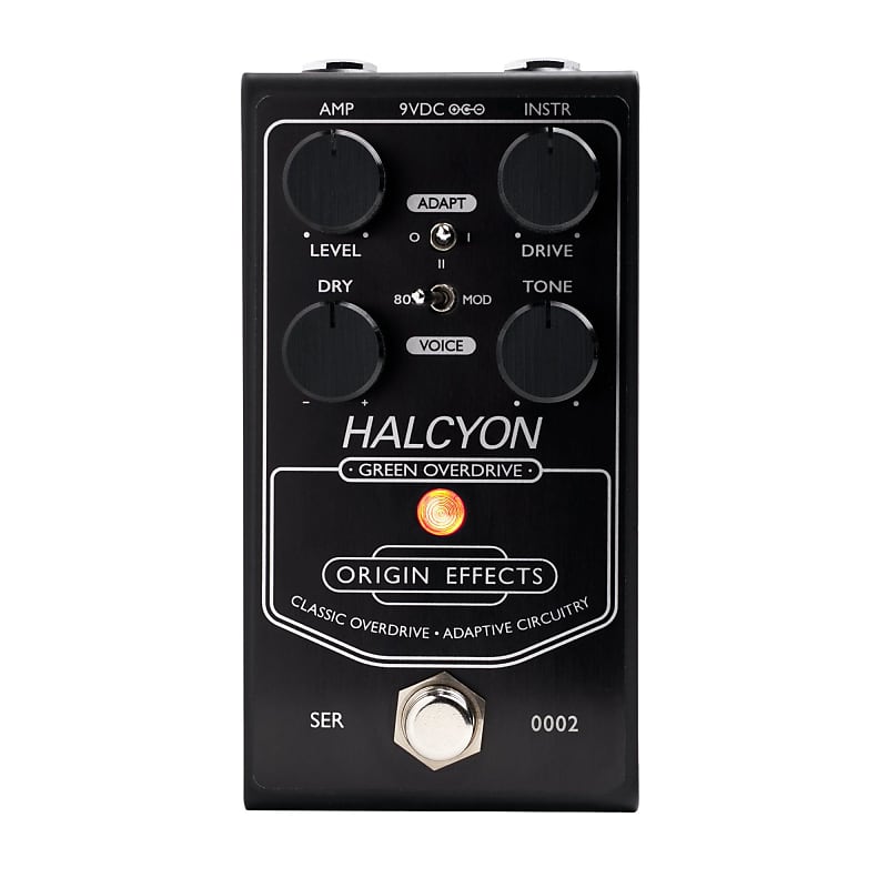 Origin Effects Halcyon Green Overdrive Limited Black Edition *Authorized  Dealer*. FREE Shipping!