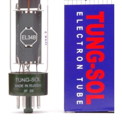 Tung-Sol EL34B Audiophile Power Tube. Brand New with FREE Platinum Matching! image 1