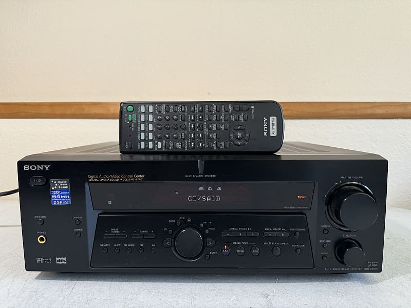 Sony STRDE875 Receiver HiFi Stereo Vintage 5.1 Channel Home Reverb