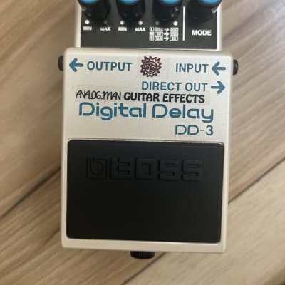 Boss DD-3 Digital Delay with Analogman High Cut Mod | Reverb
