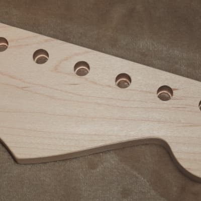 Allparts SRO-C Unfinished Lic. Fender Stratocaster Rosewood Neck C Profile 9.5" Rad 21 Frets #13 image 3