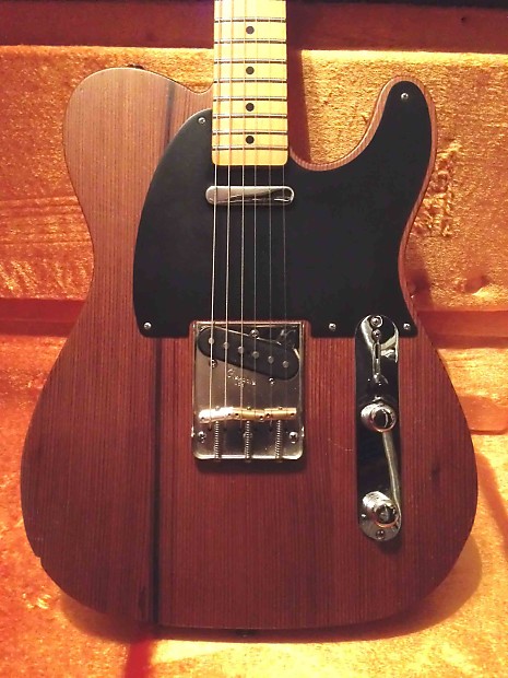 Fender old top growth redwood telecaster