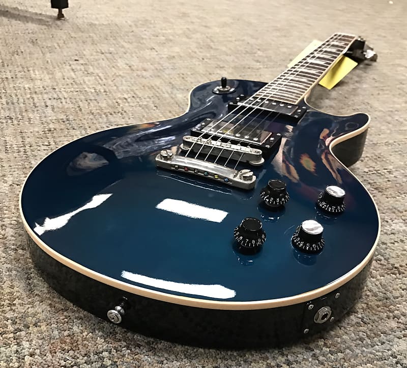 Gibson Les Paul Custom Shop LPR-7 2010 Candy Apple Blue | Reverb