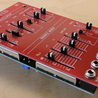 G-Storm Electro 101-VCO Red CEM3340 Oscillator Adaptation SH101 image 2