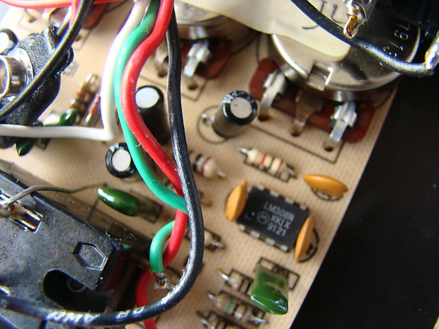 RAT PEDAL PROCO VINTAGE LM308N CHIP MOTOROLA LARGE BOX RT SERIAL NUMBER USA  MADE 90S