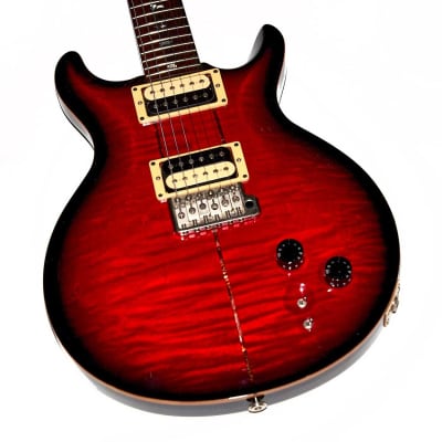 PRS Santana I - Scarlet Red Sunburst - Brazilian Rosewood Fretboard with Abalone Inlays - RARE Collector's Item for sale