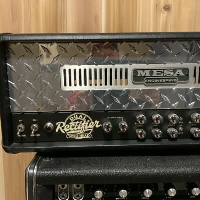 Mesa Boogie Dual Rectifier Solo Head 3-Channel 100-Watt Guitar Amp Head  2000 - 2009 | Reverb