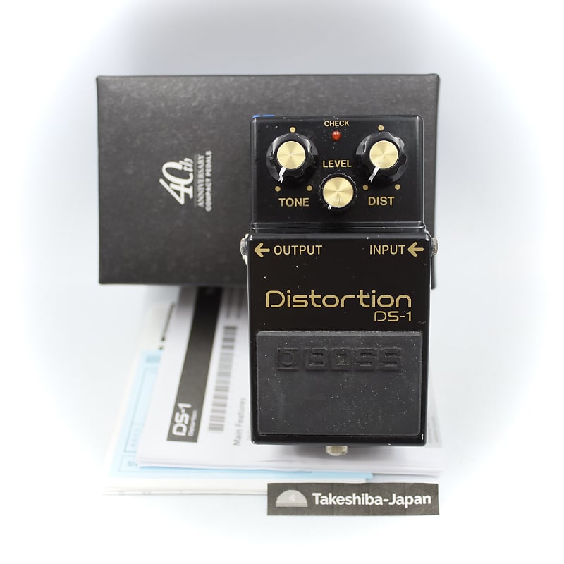 BOSS DS-1 4A 40th Anniversary Model ペダル BOSS DS-1-4A 40th Anniversary Modelをレビュー！現行品よりも