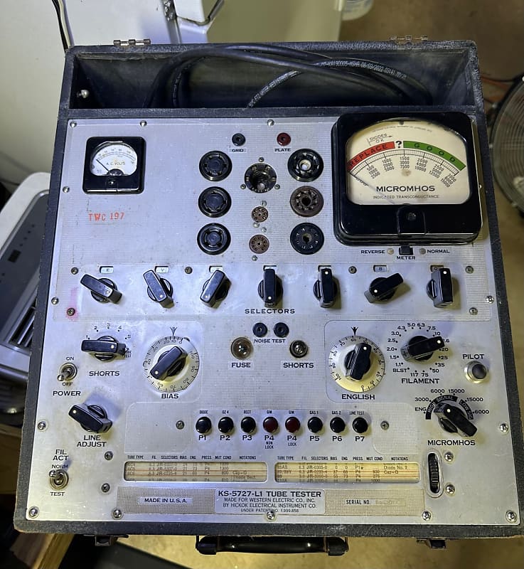 Hickok made for Western Electric KS-5727-L1 Tube Tester | Reverb