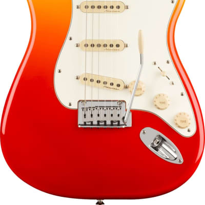 Fender Player Plus Stratocaster Maple Fingerboard Tequila Sunrise for sale
