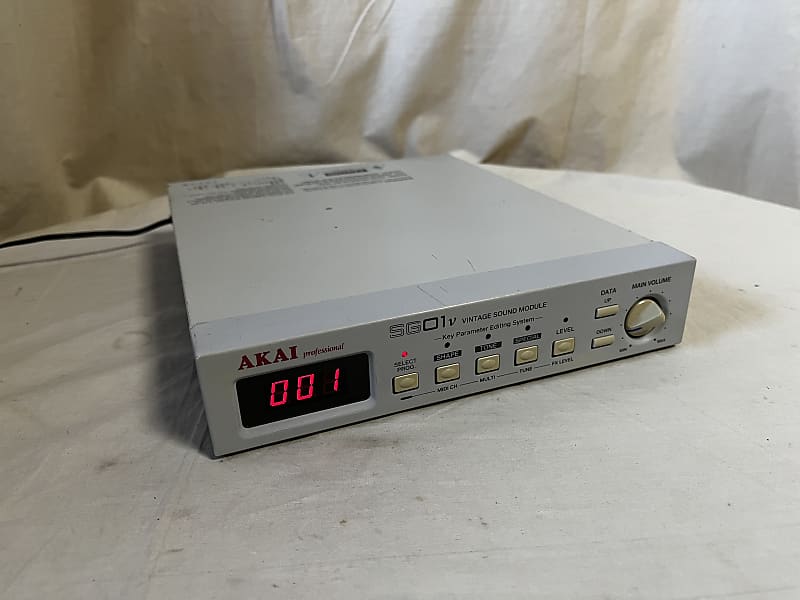 AKAI SG01v ヴィンテージサウンドモジュール Akai SG01v Vintage Sound Module Preset Sounds - YouTube