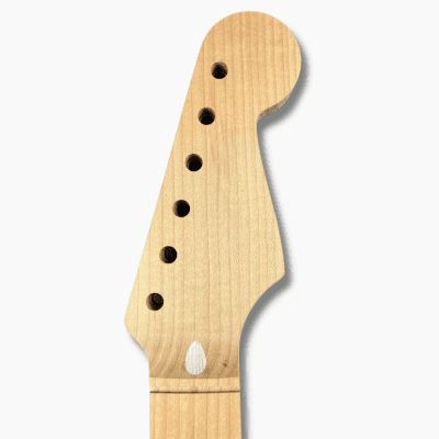 Allparts SMO-CRQ Quartersawn Roasted Tempered Neck for Strat Roasted Maple - Streak behind frets 3-7 image 3