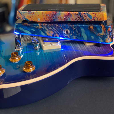 Flattley Guitar Pedals Wah Type II with  Halo Light Plate imagen 11