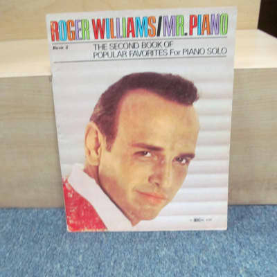 Roger Williams / Mr. Piano The Second Boof of Popular Favorites Piano Songbook for sale