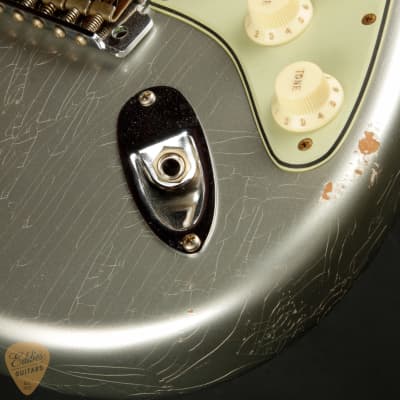 Fender Custom Shop Limited Edition 1963 Stratocaster Relic - Aged Inca Silver image 17