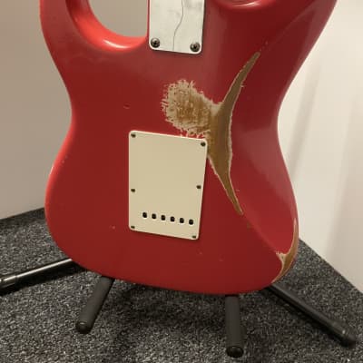 Fender Custom Shop Stratocaster  2014 Fiesta Red image 3