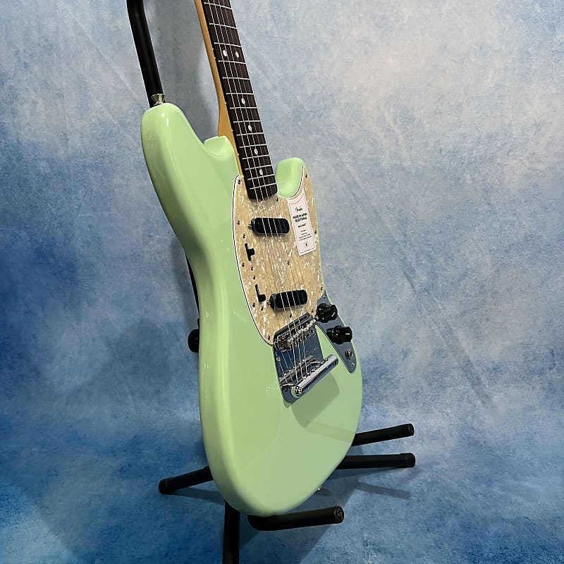 2023 Fender Japan Mustang Surf Green FSR Limited Traditional II