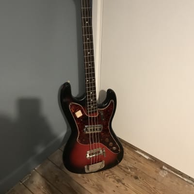 Harmony Silhouette Bass H25 Sunburst for sale