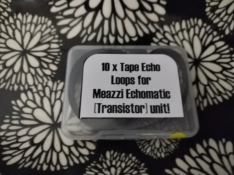 10 x Tape Echo Loops for Meazzi Echomatic All Transistor Reverb UK