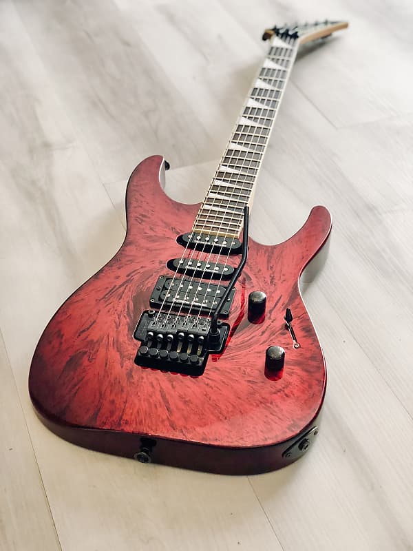 Jackson Pro Series DK2 Dinky Crimson Swirl Japan