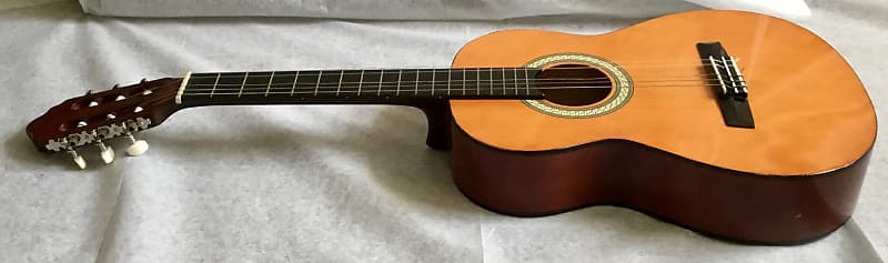 VALENCIA Class Kit 1 3/4 NA Classical Acoustic Guitar Very Good Condition