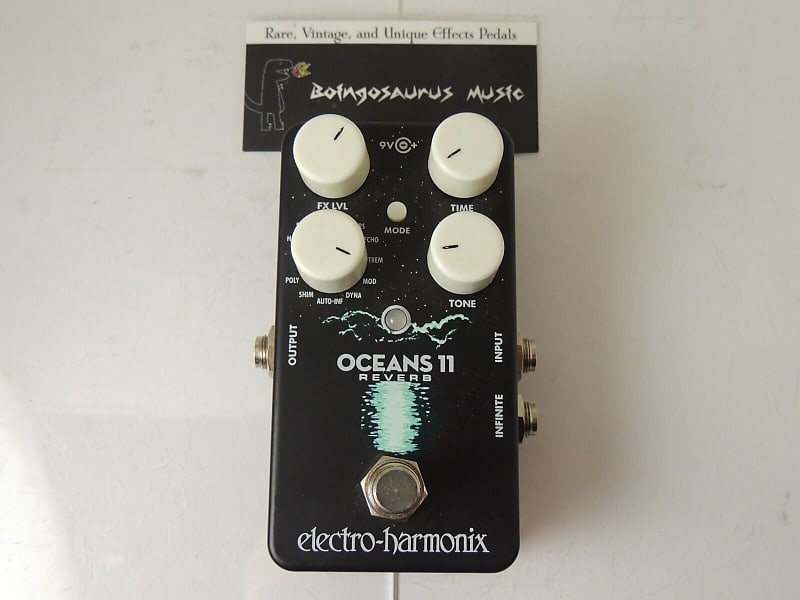 Electro Harmonix Oceans 11 Reverb Effects Pedal EHX Free USA | Reverb