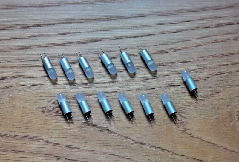 McIntosh MC1000  bulbs lamps lights  			