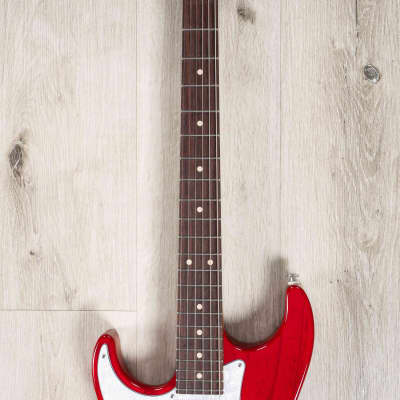 Suhr Custom Standard Left-Handed Guitar, Indian Rosewood Fretboard, Trans Red image 4