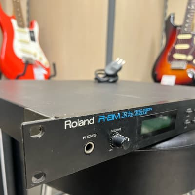 Roland R-8M Total Percussion Sound Module 1980s - Black