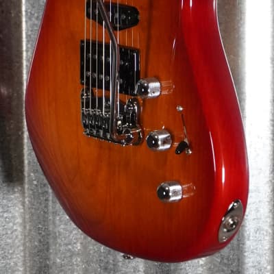 G&L USA Legacy RMC HSS Cherry Sunburst Rosewood Satin Neck Guitar & Case #6038 image 8