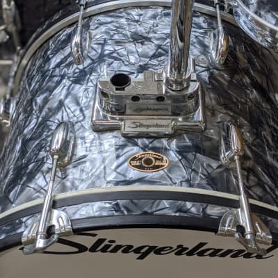 Slingerland 4-Piece Black Diamond Pearl Drum Set image 17