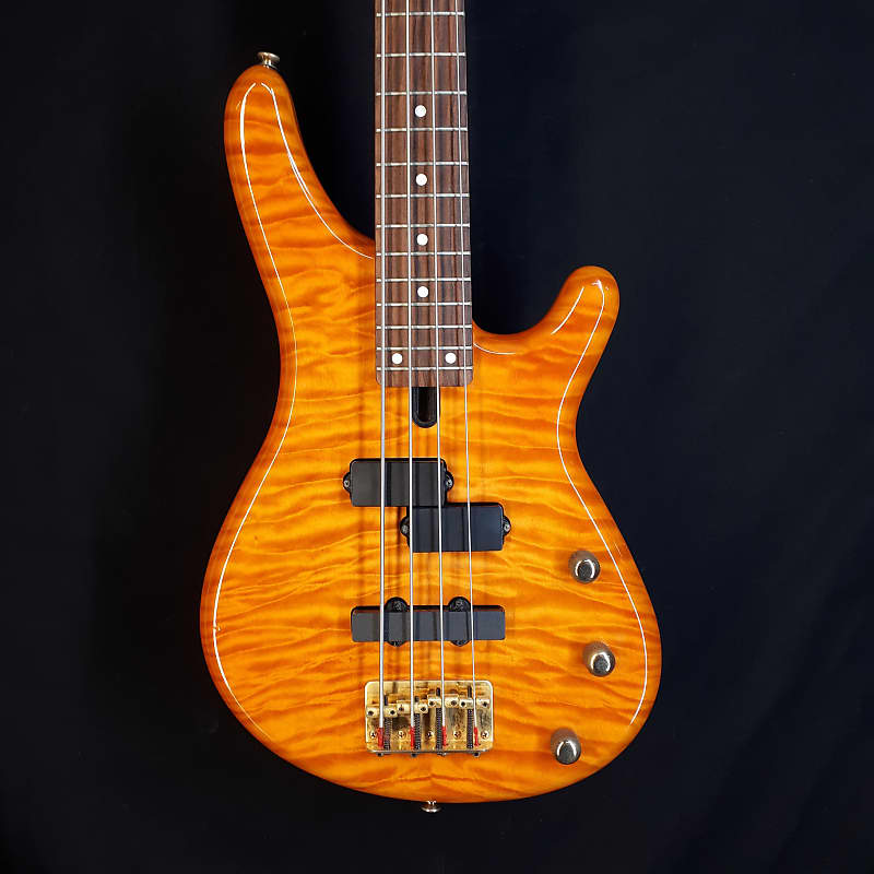 Yamaha Motion Bass MB40 80s90s Amber burst Reverb