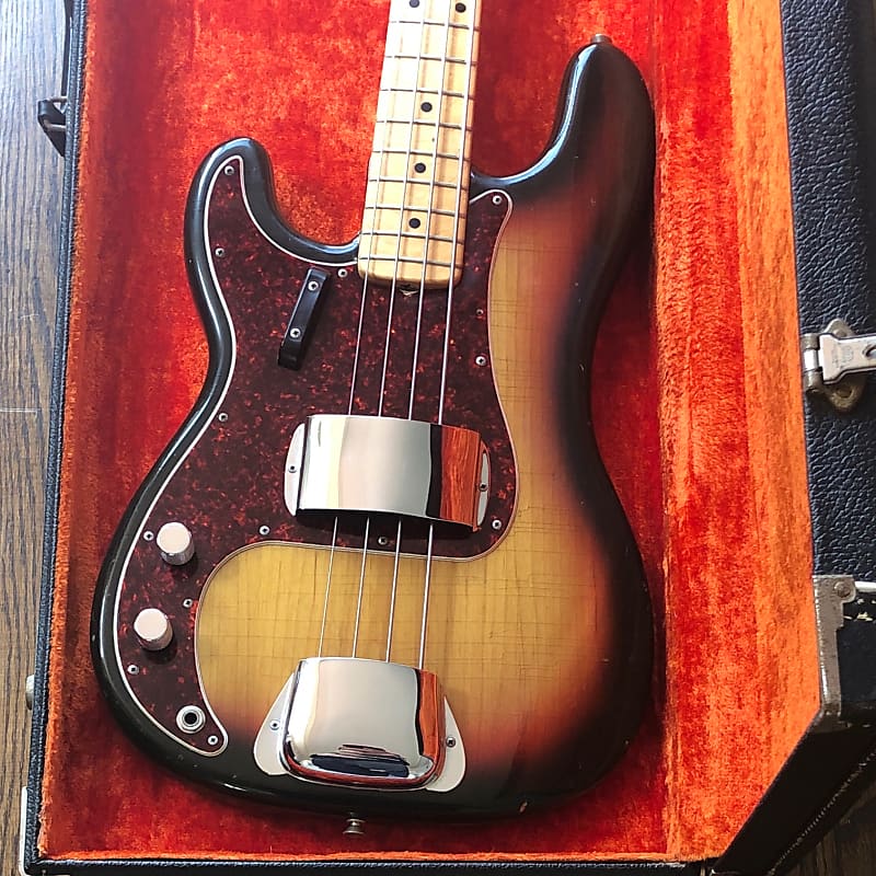 Fender Precision Bass Left-Handed (Refinished) 1970 - 1983 image 1
