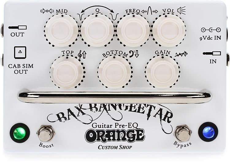 Orange Bax Bangeetar Guitar Pre-EQ Pedal | Reverb