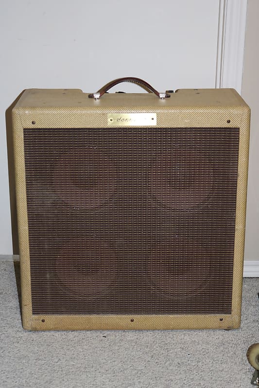 Vintage Sonny Jr. Harmonica / Guitar Tube Amp Tweed Reverb