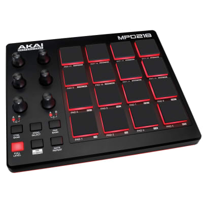 Akai Professional MPD218 MIDI USB Drum Beat Pad Controller w/ Ableton Software image 2