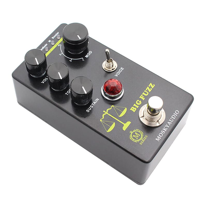 Mosky Audio Big Fuzz Fuzzy Distortion w/ 4 Mode Tonal Select